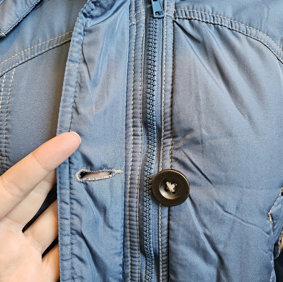 Vero Moda unique long puffer. Small - Picture 4 of 6